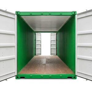 40ft Double Door Container Green