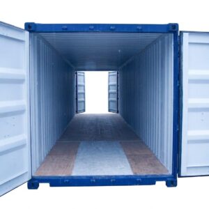 40ft High Cube Tunnel Container Blue