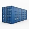 40ft High Cube Open Side Container Blue