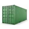40ft One-Trip Shipping Container Green