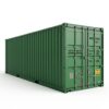 40ft Standard Dry Container Green