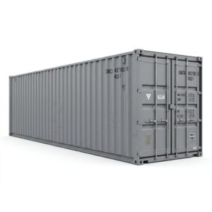 40ft Standard Dry Container Gray