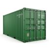 20ft Standard Dry Container Green