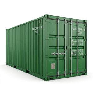 20ft Standard Dry Container Green