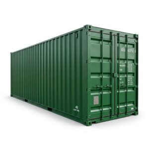 40ft High Cube Container Green
