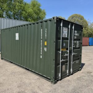 20ft New Shipping Container Green