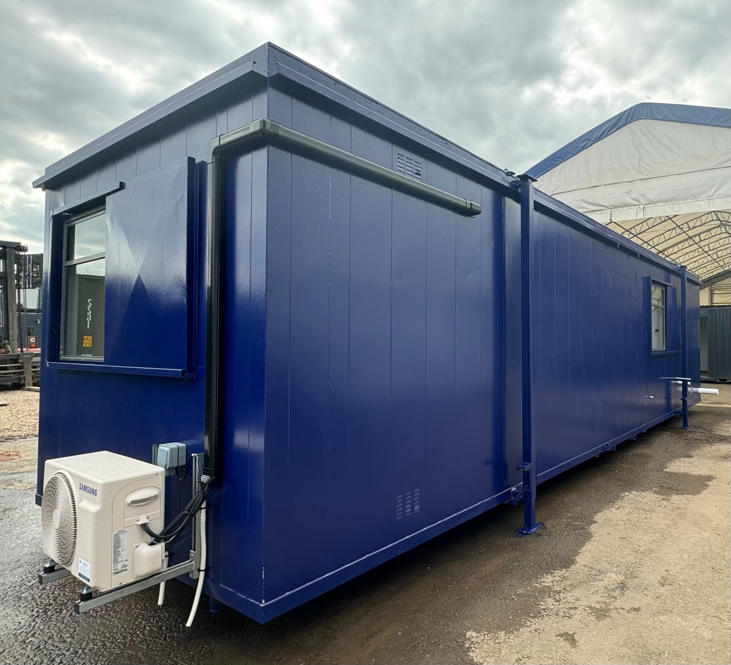Custom 32 x 10 ft Cabin Office Canteen