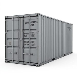 40ft High Cube Container Gray