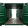40ft High Cube Tunnel Container Green