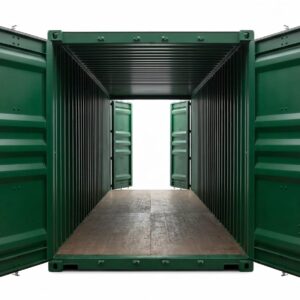 40ft High Cube Tunnel Container Green
